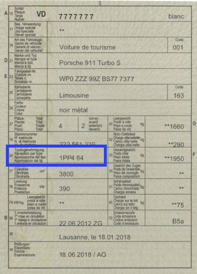 2/ Reception par type (homologation)